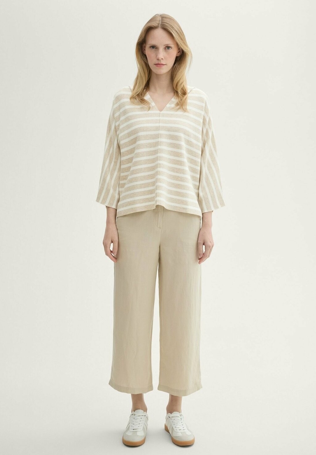 

Толстовка с капюшоном TOM TAILOR, цвет Mottled Beige