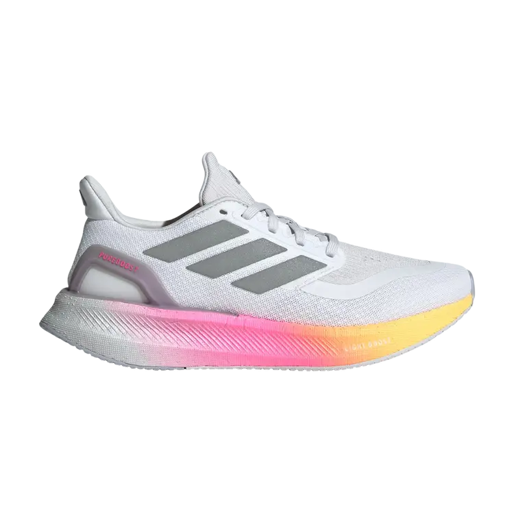Кроссовки Wmns PureBoost 5, цвет White Lucid Pink