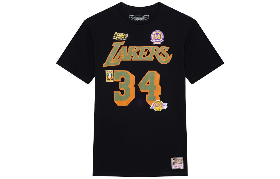

Футболка унисекс черная Mitchell Ness