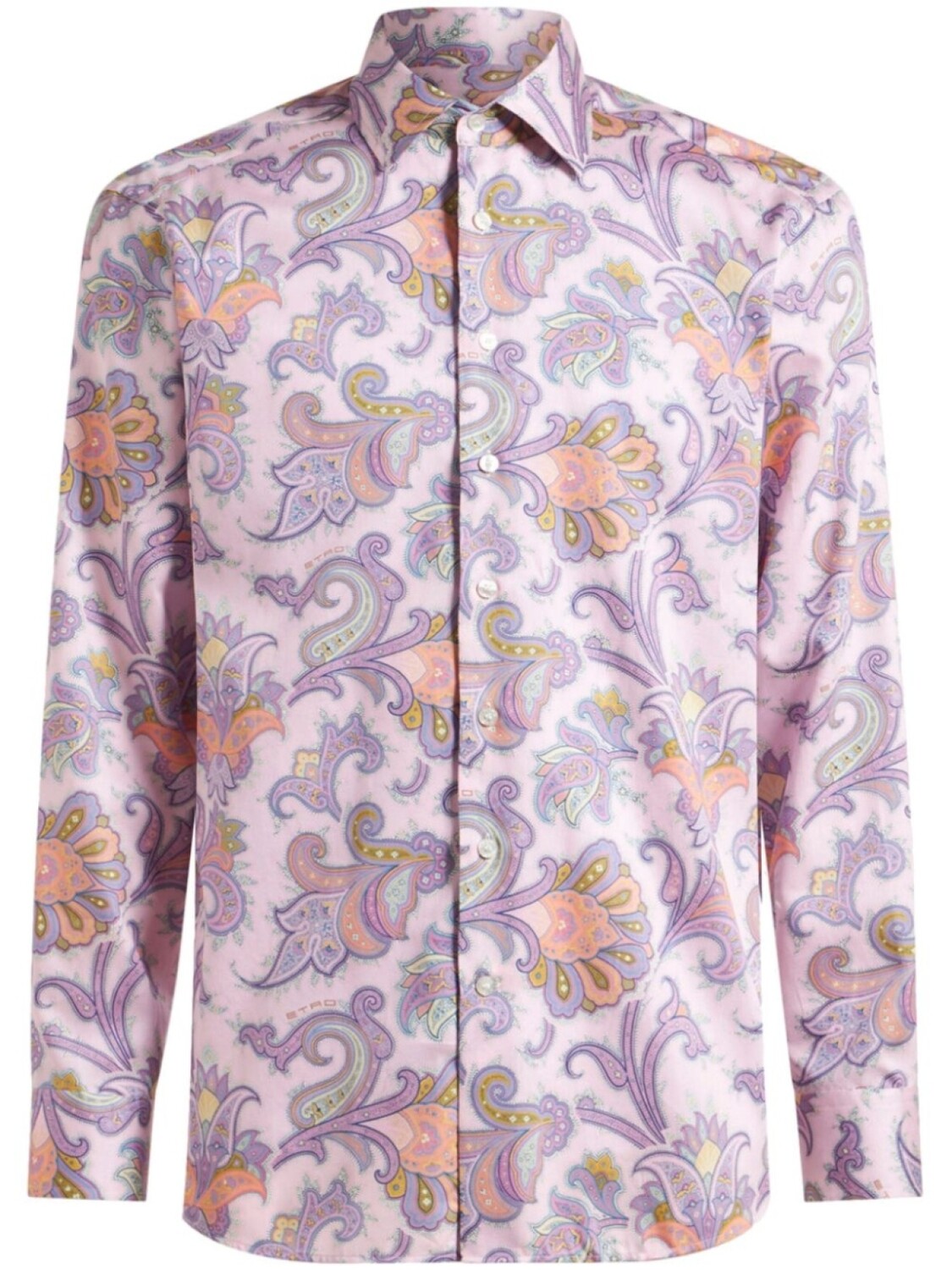 

Рубашка ETRO Maxi Flower Paisley, розовый