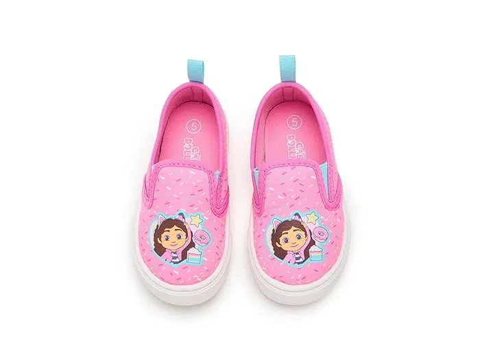 Кроссовки с принтом Gabby's Dollhouse Canvas Slip On Sneakers Josmo, Pink — фото 3