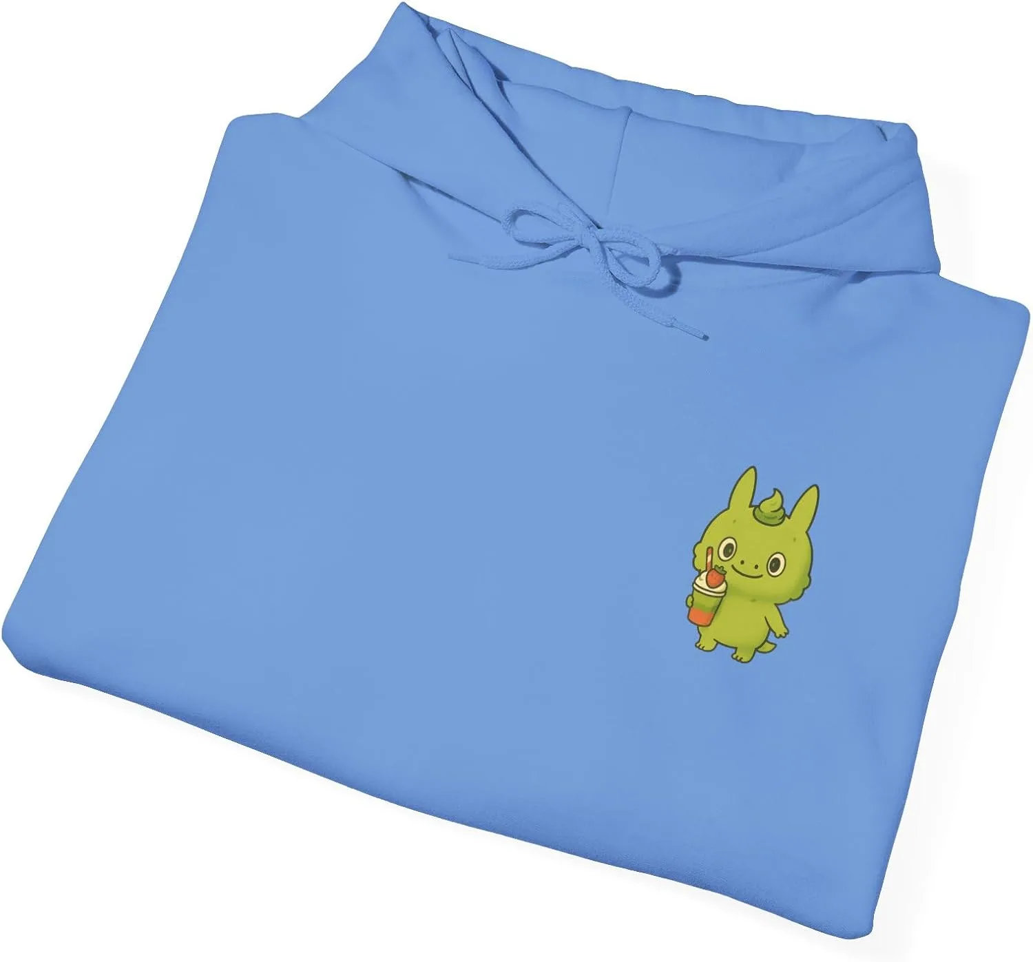Playful Matcha Monster Hoodie, Green Tea Lover Gift, Cute Kawaii Sweatshirt — фото 4