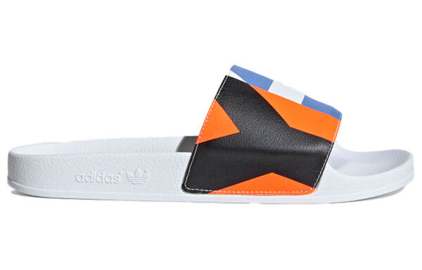 Модные сандалии и 3 тапочки adilette унисекс Adidas, белый — фото 3