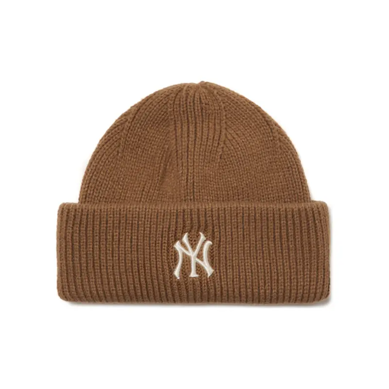 

MLB Хлопковая унисекс-бини коричневого цвета, Brown