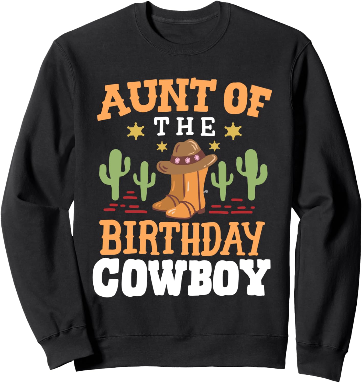 

Тетя именинницы в ковбойском стиле ретро вестерн родео, парные толстовки Wild West Cowboy Birthday Party, черный