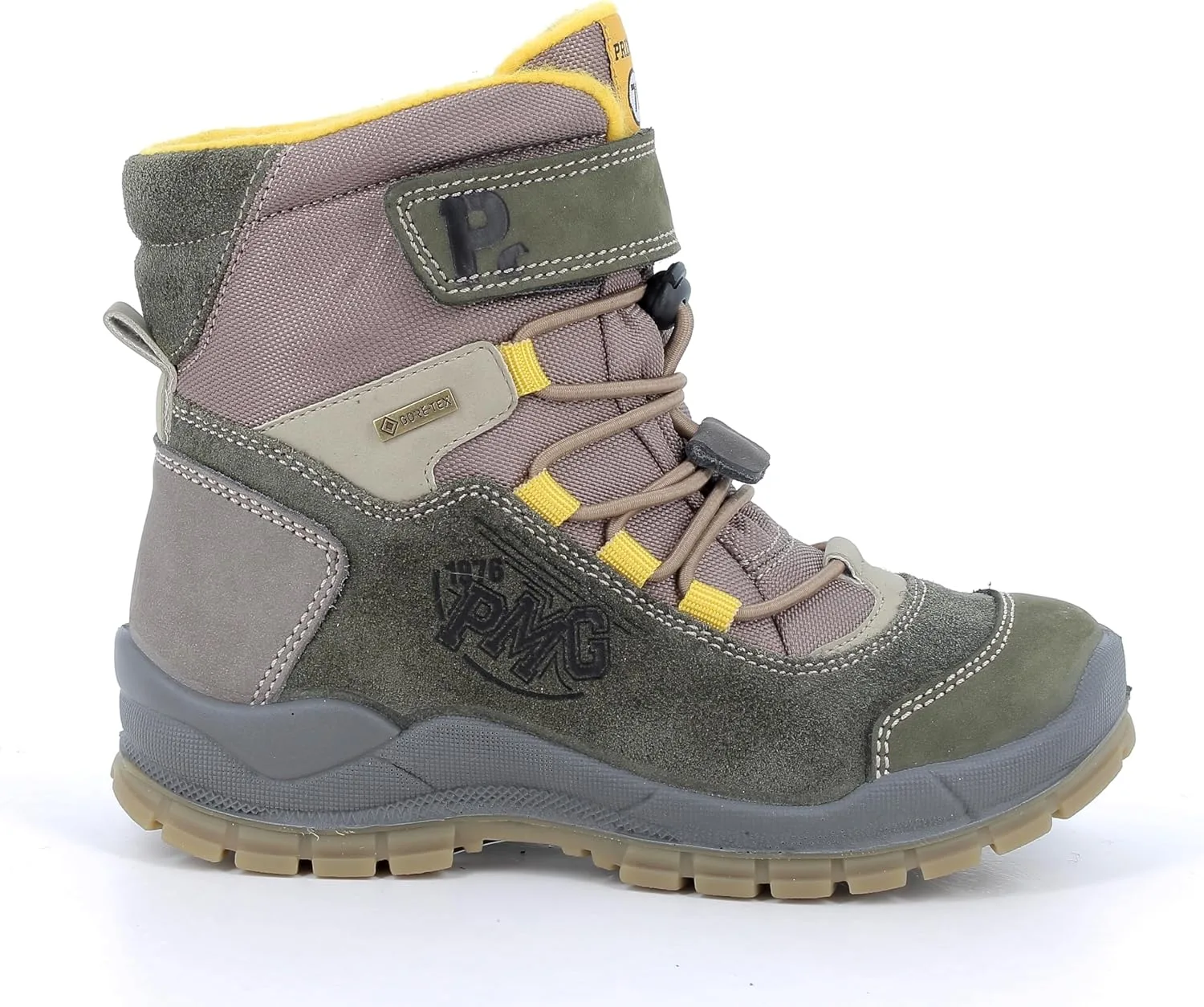 Мужские зимние ботинки PRIMIGI Hans GTX, зеленый/бежевый — фото 3