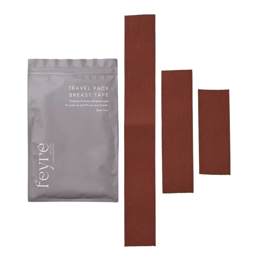 

Feyre Дорожный набор с лентой для груди размером 5 см, Light Brown, Light Brown