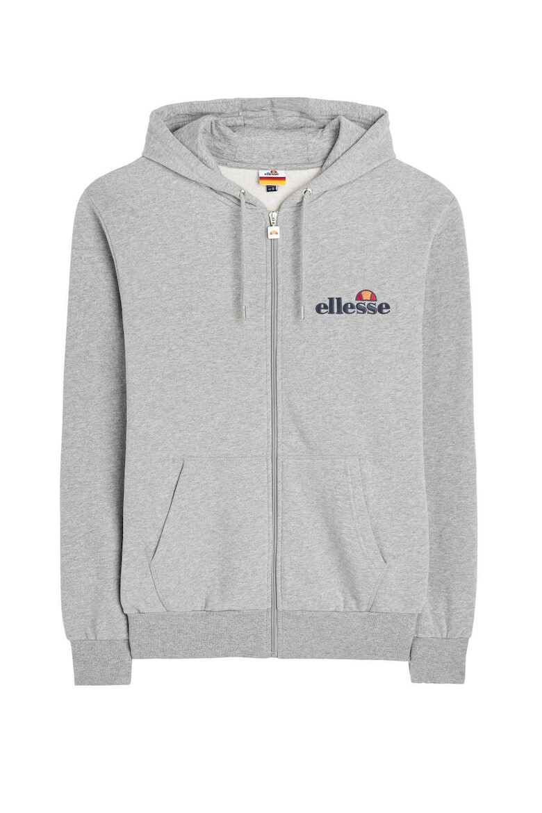 

Толстовка Briero на молнии с прорезными карманами Ellesse, серый