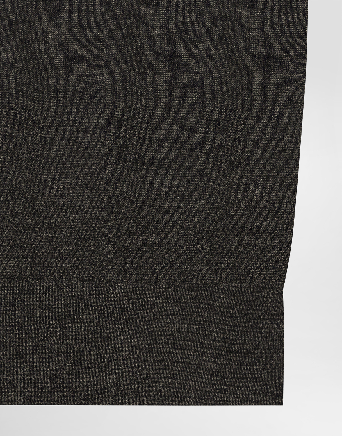 Кашемировый кардиган на пуговицах Dolce & Gabbana, серый — фото 4