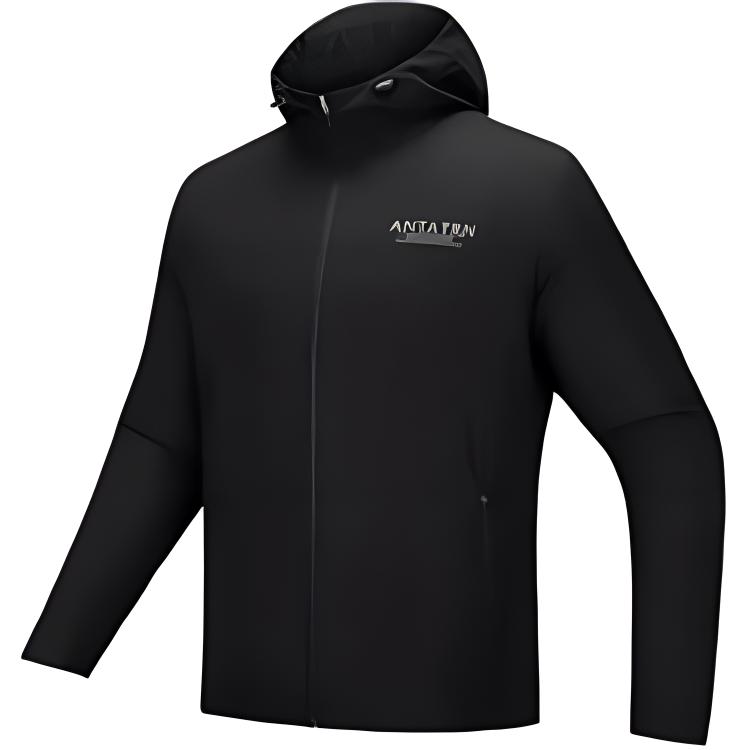 

ANTA Тренировочная куртка базовый черный, Basic Black