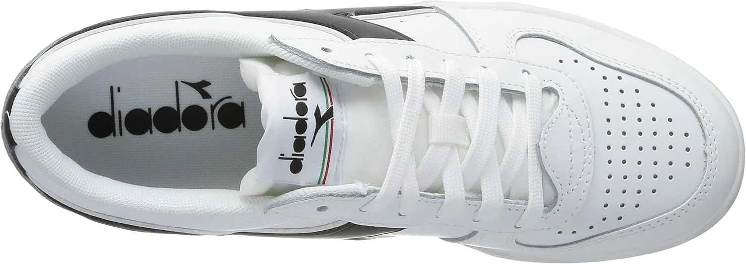 Гимнастические кроссовки Diadora Unisex Magic Basket Low Icona, черный — фото 3