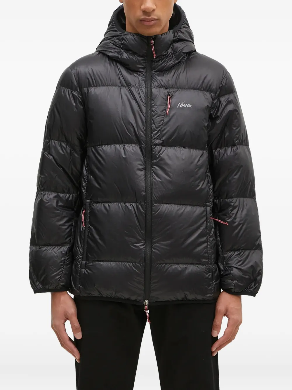 

Стеганая куртка с капюшоном NANGA, черный