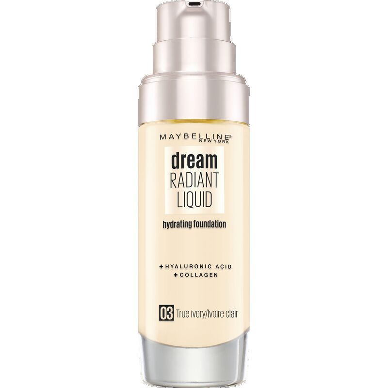 

Жидкий макияж Dream Radiant № 03 True Ivory Maybelline New York, 30 ml