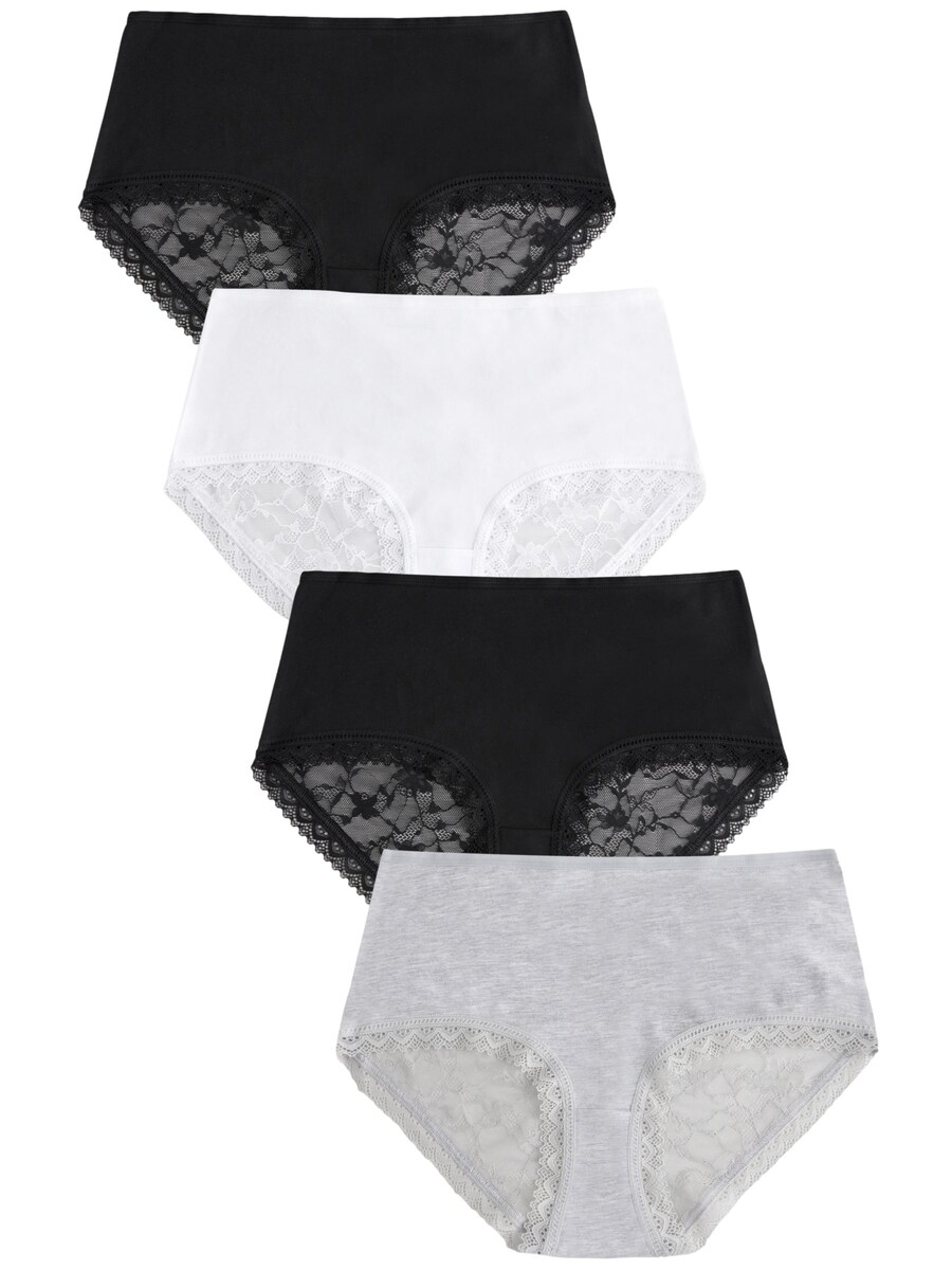 

Трусики Next, цвет Light grey/Black/White