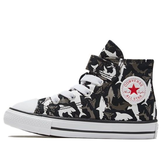 

Кеды Converse Chuck Taylor All Star Shark Bite Easy-On Toddler/Youth, черный