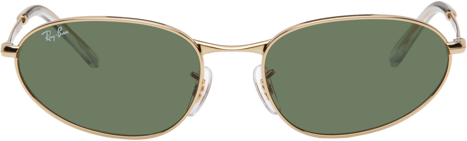 

Золотые солнцезащитные очки RB3734 Ray-Ban, Polished arista gold