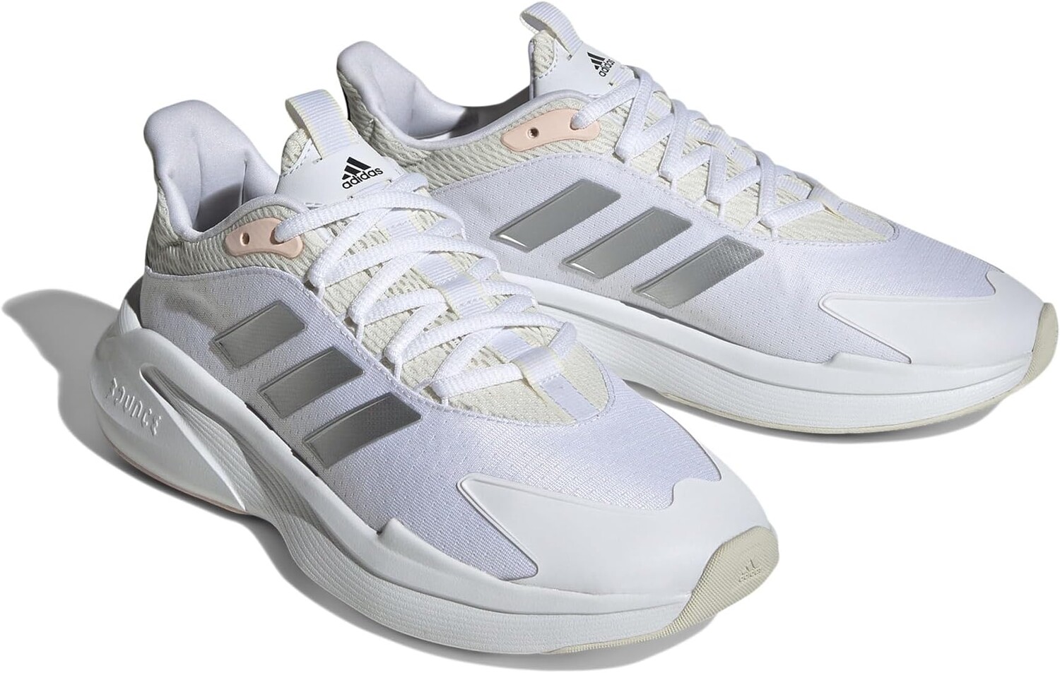 

Кроссовки Alphaedge + adidas, цвет Footwear White/Silver Metallic/Wonder Quartz, Белый, Кроссовки Alphaedge + adidas, цвет Footwear White/Silver Metallic/Wonder Quartz