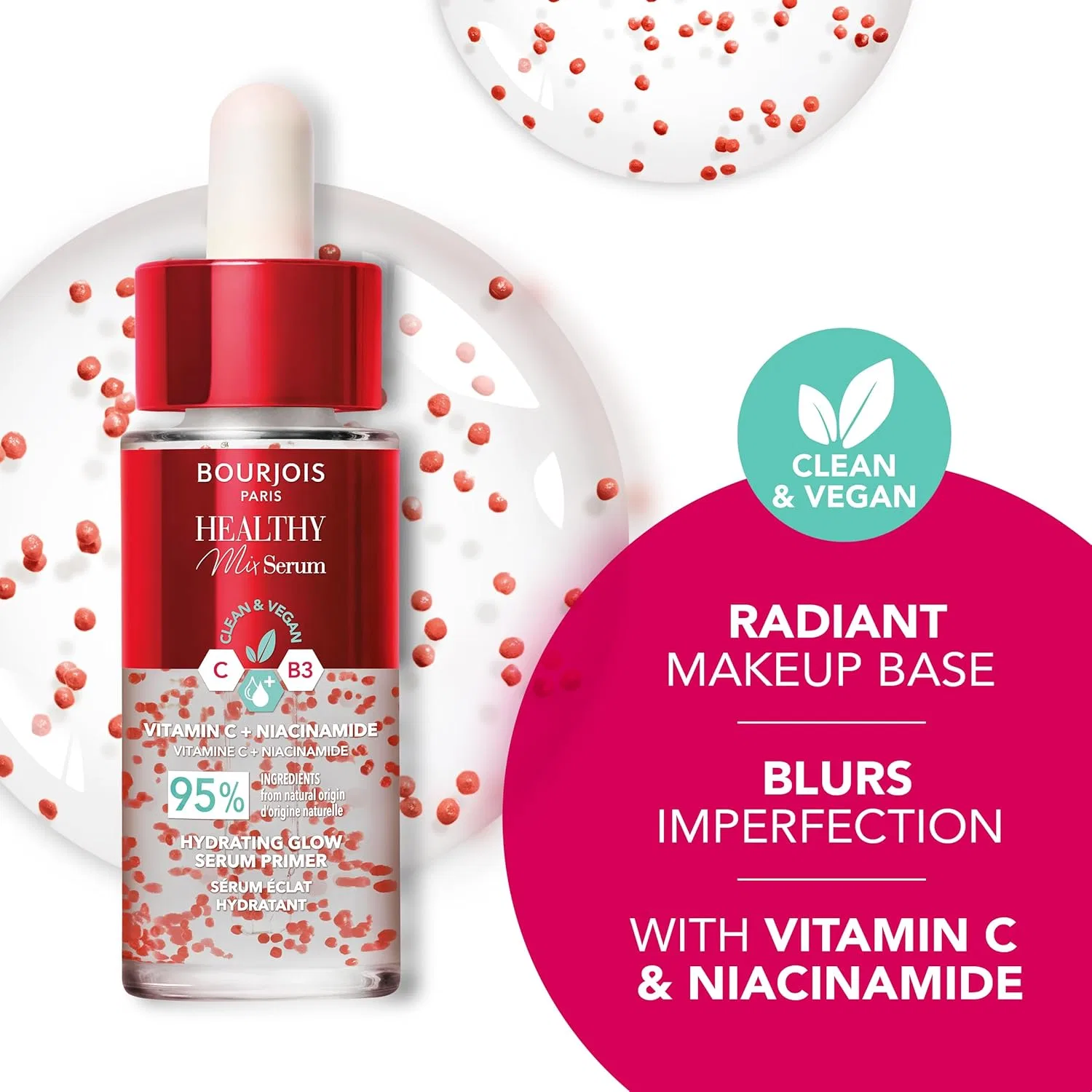 Сыворотка Bourjois — Праймер- «Healthy Mix Serum Primer» от, 30 мл — фото 3