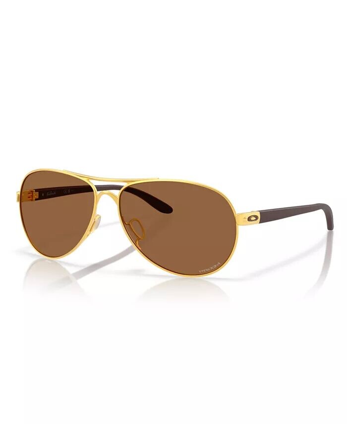 

Женские солнцезащитные очки, обратная связь OO4079 Oakley, золото