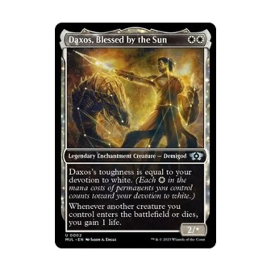 

CCG Даксос, Благословенный Солнцем (U), MTG - March of the Machine: Multiverse Legends