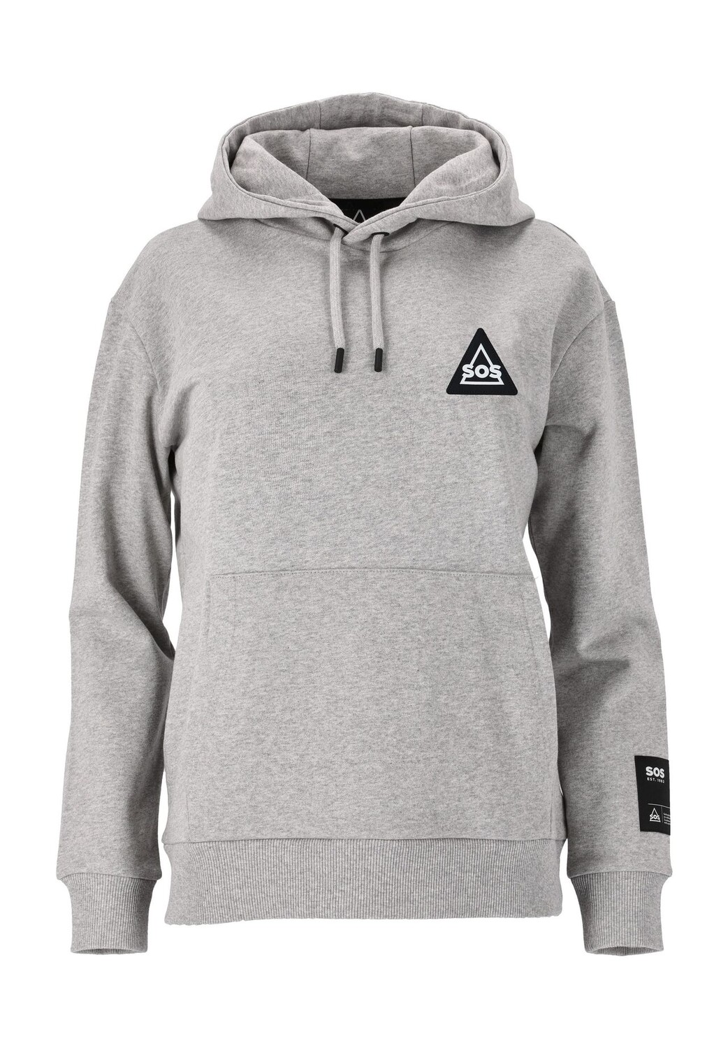 

Толстовка Haines с регулируемым капюшоном SOS, цвет Light Grey Melange