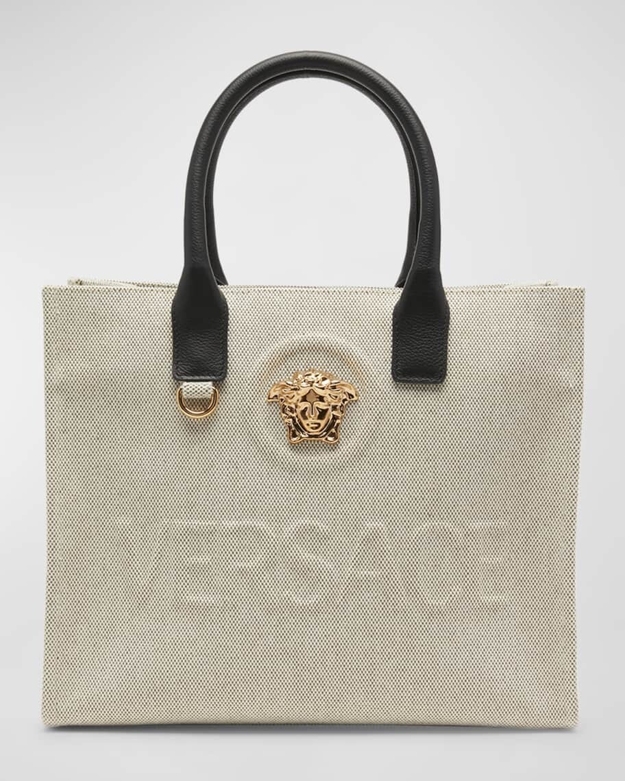 

Маленькая холщовая сумка-тоут La Medusa Versace