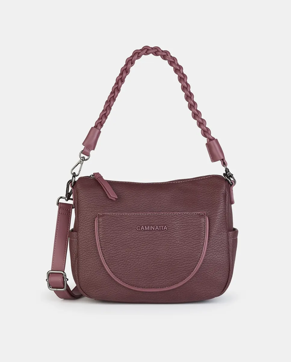 

Маленькая сумка через плечо на молнии Caminatta, фиолетовый