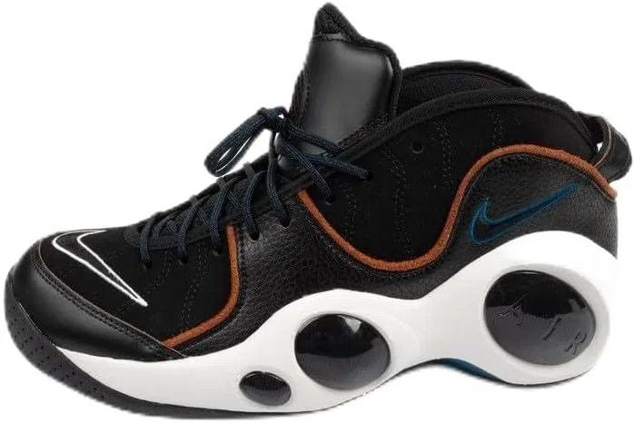 Мужские баскетбольные кроссовки Nike Air Zoom Flight 96, Black Valerian Brown