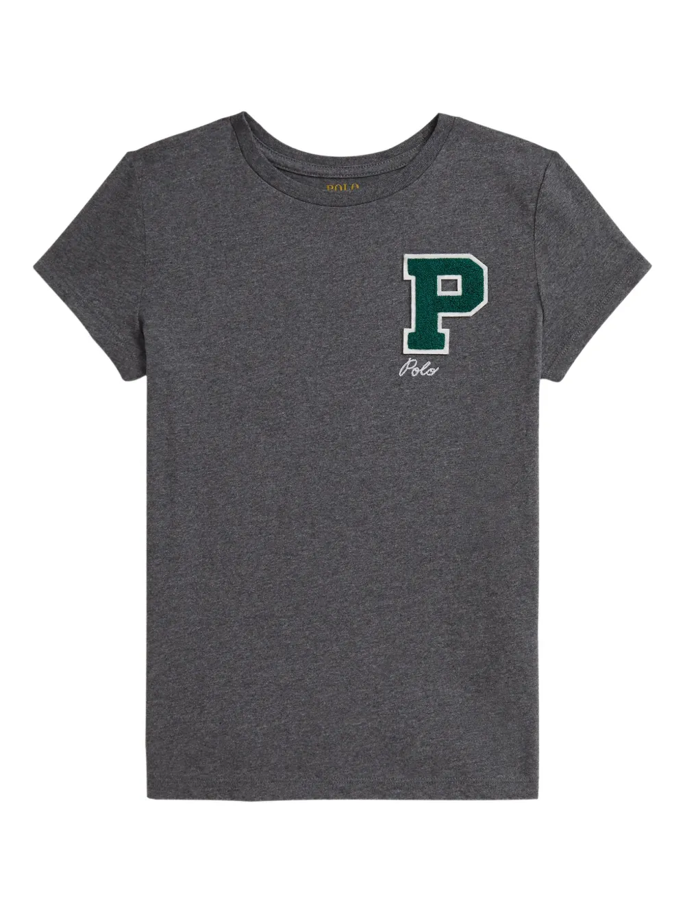 

Футболка с логотипом POLO RALPH LAUREN KIDS, серый