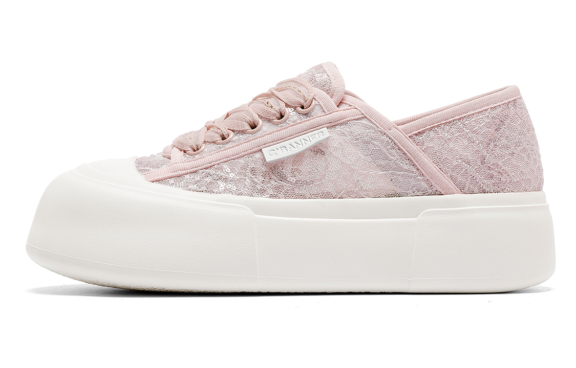 

Кроссовки CВ°BANNER Skateboard Shoes Women's Low-Top Pink, розовый