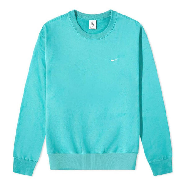 

Толстовка Nike NRG Solo Swoosh Crew Sweatshirt Washed teal, цвет washed teal