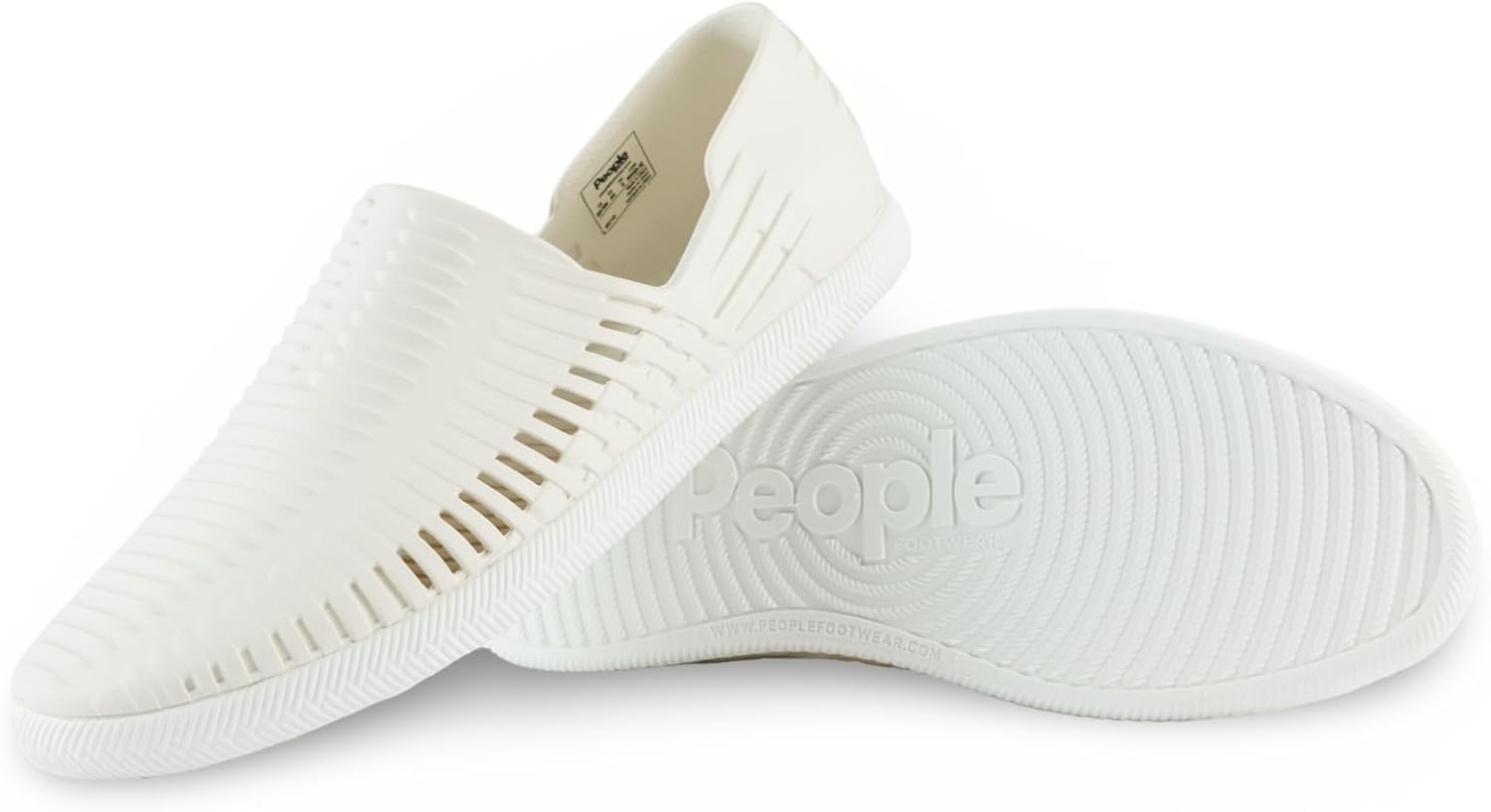 

Легкие водонепроницаемые слипоны EVA для мужчин и женщин, удобная унисекс модель, прочные, противоскользящие, для активного отдыха на открытом воздухе People Footwear, белый