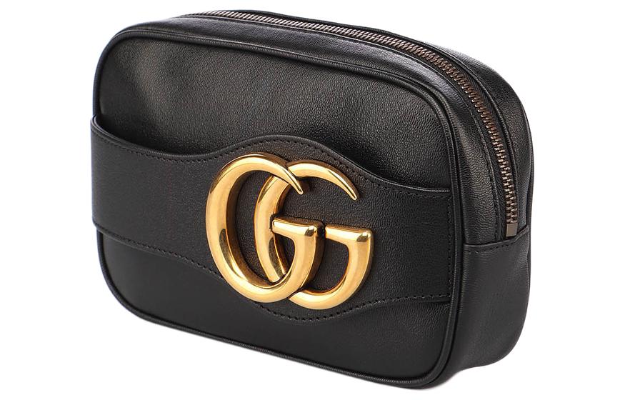 Женская кожаная сумка-клатч GUCCI — фото 3