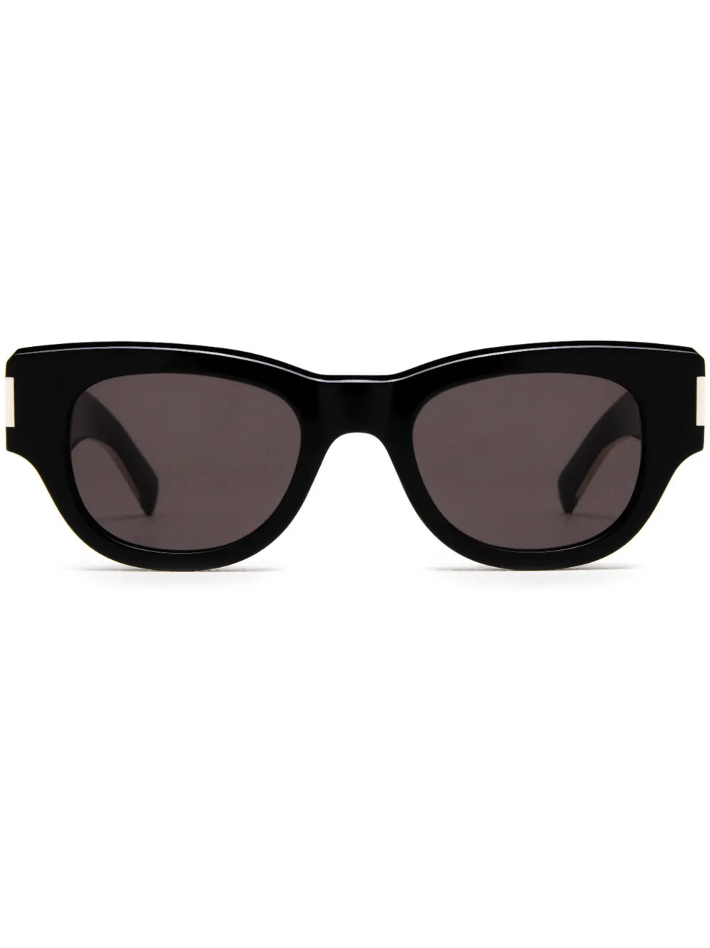

Солнцезащитные очки в оправе 'кошачий глаз' Saint Laurent Eyewear, черный