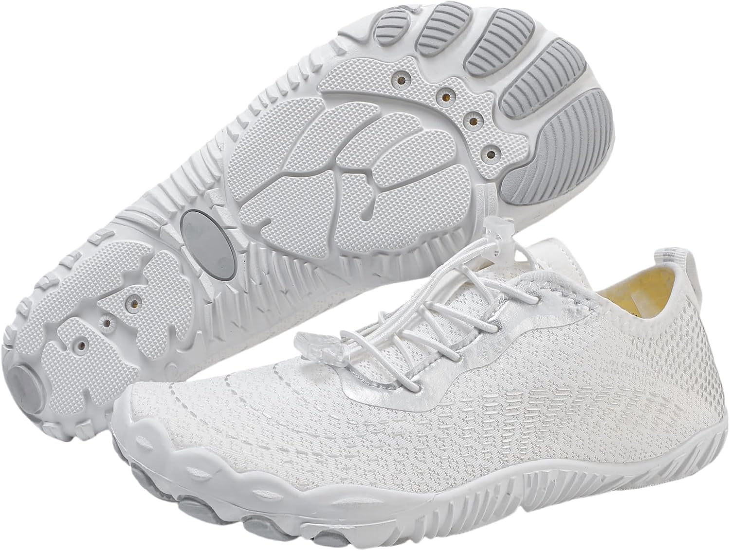 

Кроссовки для походов barefoot с дышащей стелькой и широкой коробкой для пальцев Lghlmcl, белый