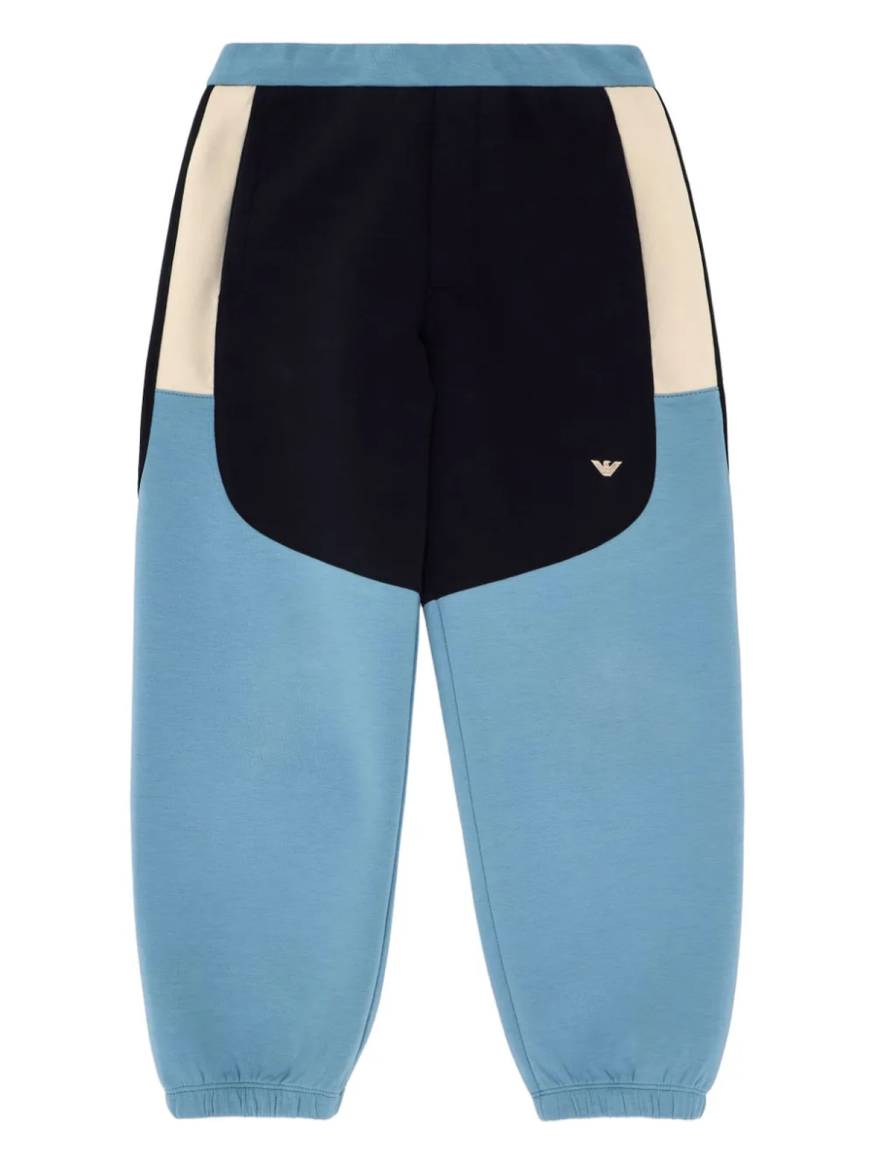 

Спортивные брюки с логотипом Emporio Armani Kids, синий