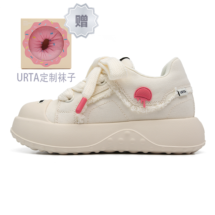 

Кроссовки URTA Skateboarding Shoes Women's Low-top White, белый