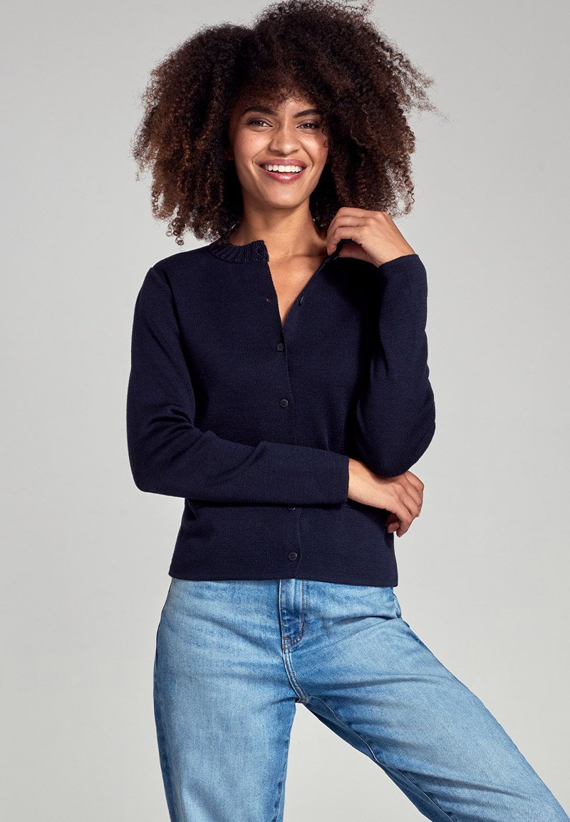 

Кардиган COMFORT CARDIGAN Armor lux, темно-синий