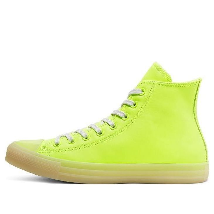 

Кеды Converse Neon Leather Chuck Taylor All Star High Top 'Neon Yellow', желтый