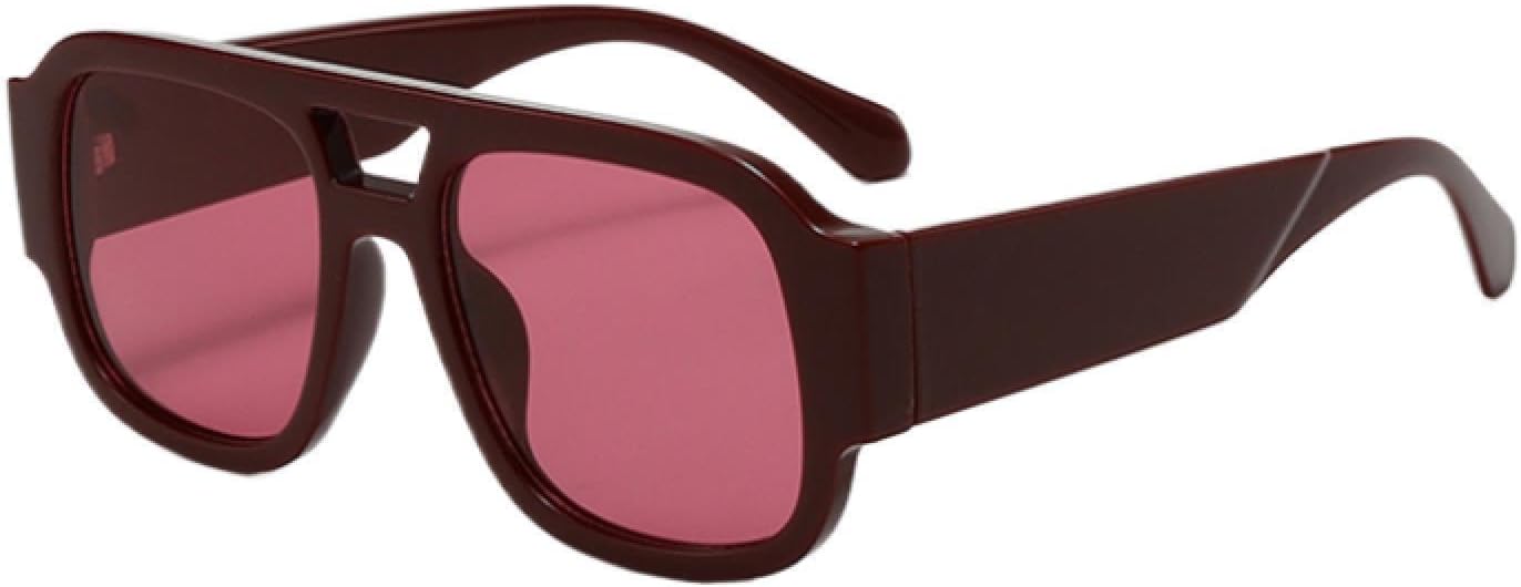 

Солнцезащитные очки с защитой от УФ-излучения UV400 | Большая оправа с двойной перемычкой | Для женщин и мужчин | Для занятий спортом на открытом воздухе и вождения DSVIGF, 04