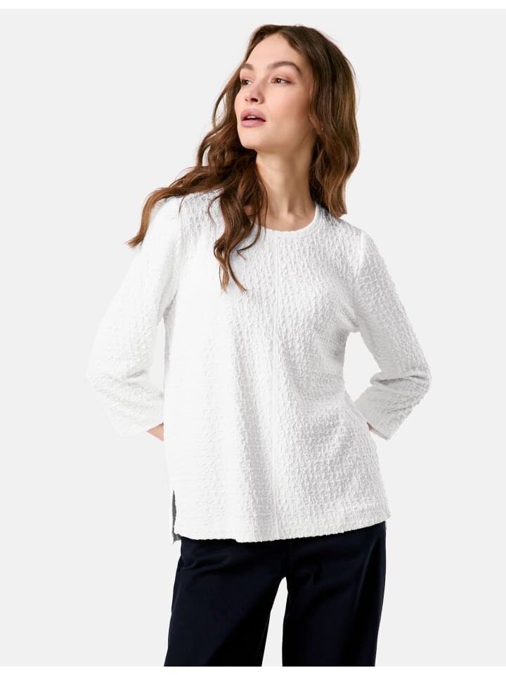 

Футболка TAIFUN T-Shirt 3/4 Arm Rundhals, белый