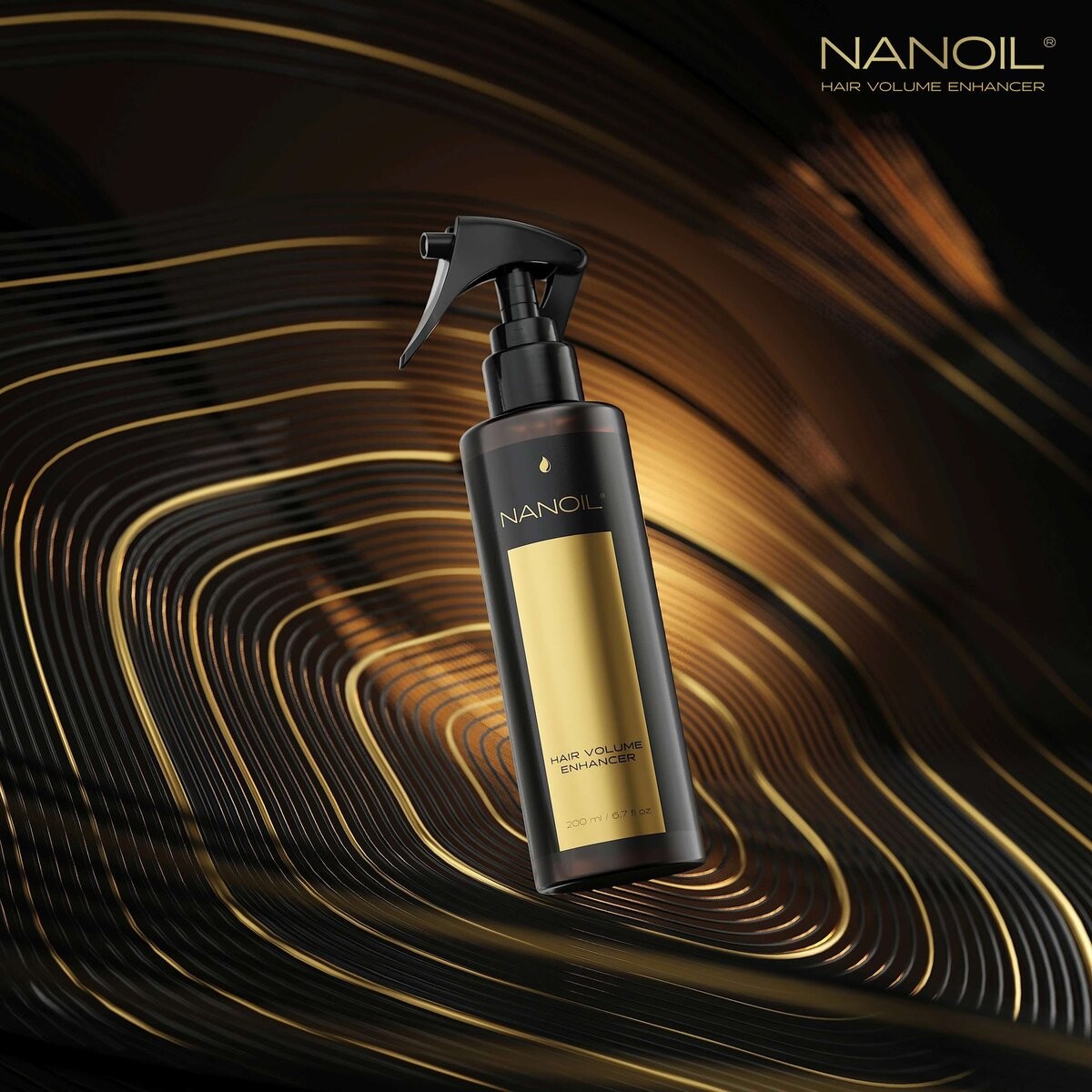 Nanoil, Hair Volume Enhancer, Спрей, увеличивающий объем волос, 200 мл — фото 3