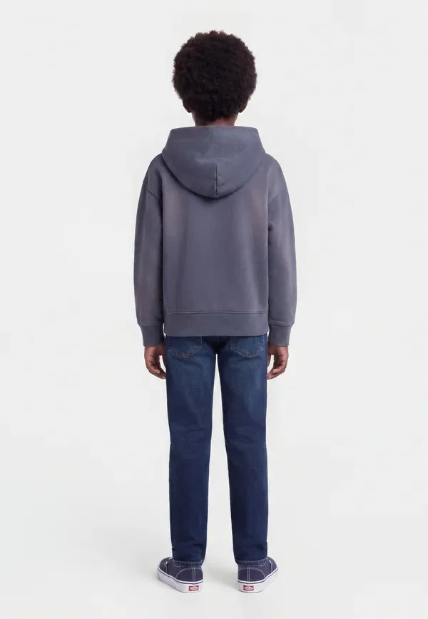 Толстовка с капюшоном Gap Logo abv hood hoodie, синий хребет — фото 2
