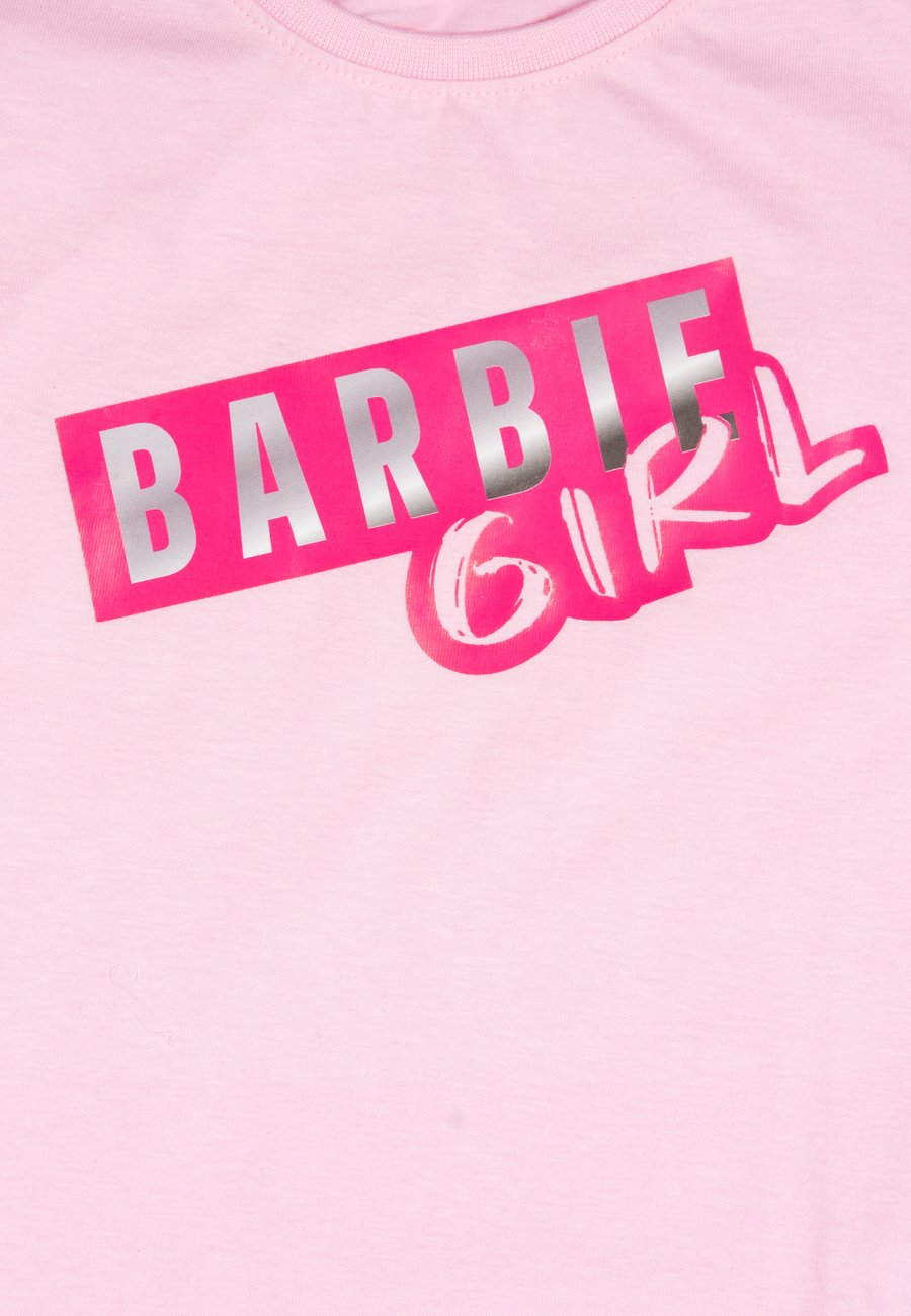 Футболка United Labels 2ER PACK BARBIE MIT RÜSCHEN KURZÄRMLIG, Blau Rosa/Pink — фото 4