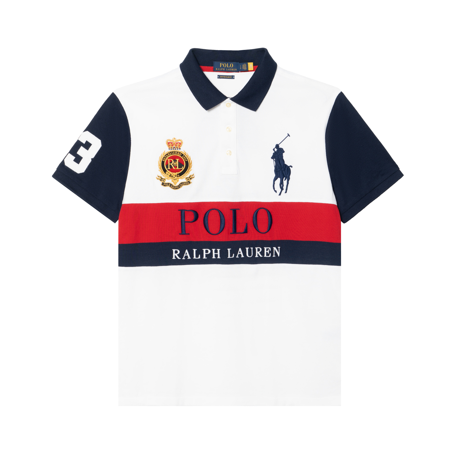 

Мужская поло разноцветная Polo Ralph Lauren, мультиколор