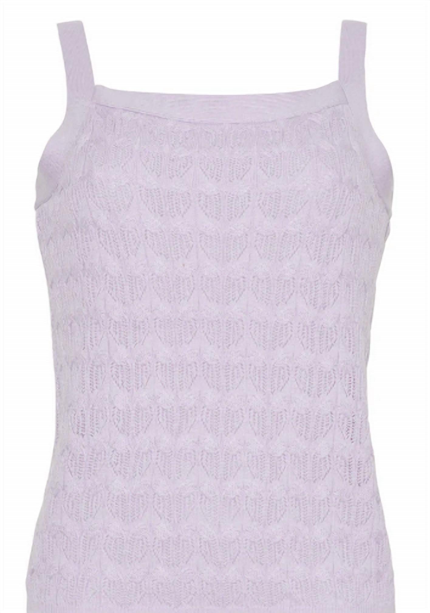 

Майка Monica в сиреневом цвете Burgess Sweaters