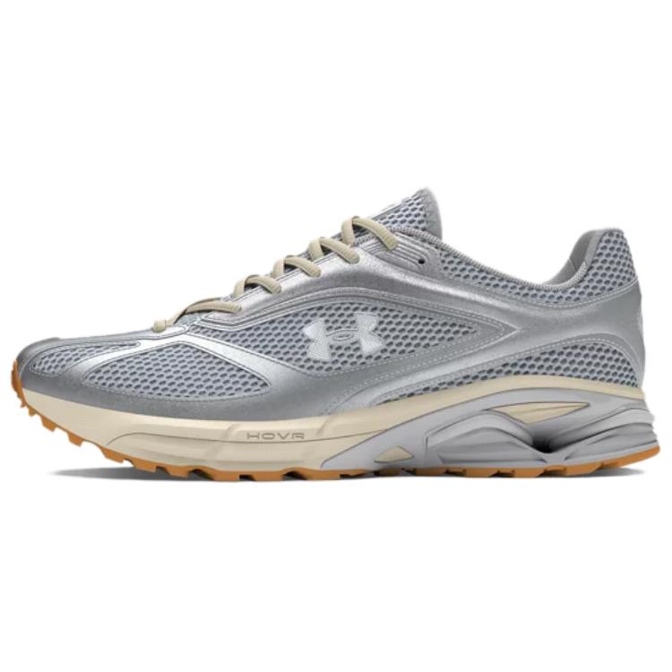 Under Armour Apparition Abrasion Resistant низкие повседневные кроссовки для бега Unisex Silver — фото 3