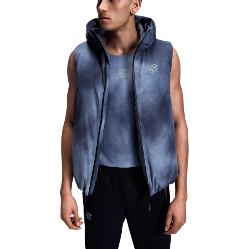 

On LOEWE Пуховик-жилет мужской синий, Blue