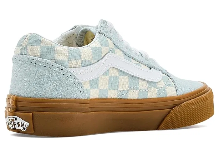 Кроссовки Old Skool Vans Kids, Gum Check Dawn Mist — фото 4