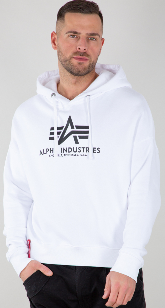 

Худи Alpha Industries Basic OS Hoodie, белый